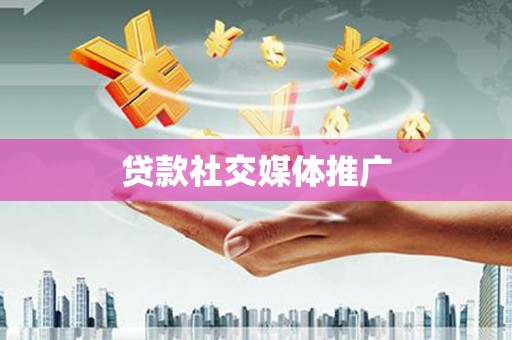 秦淮贷款社交媒体推广