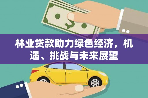 秦淮林业贷款助力绿色经济，机遇、挑战与未来展望