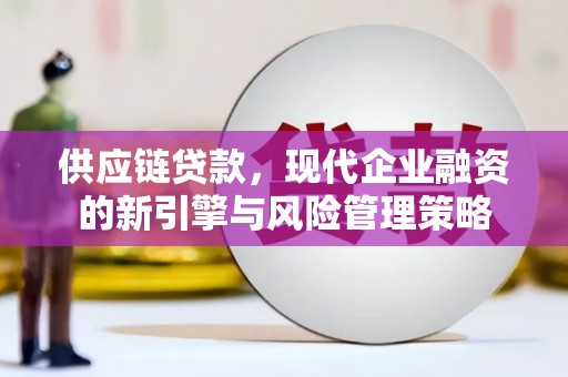 秦淮供应链贷款，现代企业融资的新引擎与风险管理策略