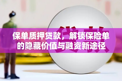 秦淮保单质押贷款，解锁保险单的隐藏价值与融资新途径
