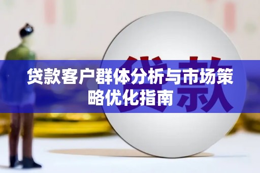 秦淮贷款客户群体分析与市场策略优化指南