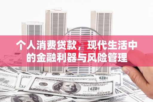 秦淮个人消费贷款，现代生活中的金融利器与风险管理
