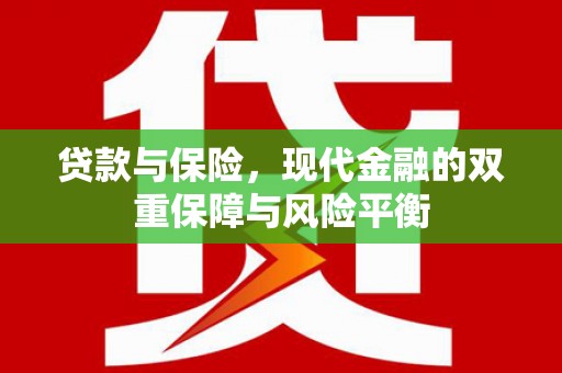 秦淮贷款与保险，现代金融的双重保障与风险平衡