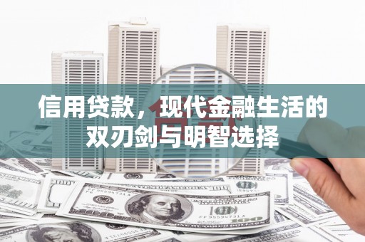 秦淮信用贷款，现代金融生活的双刃剑与明智选择