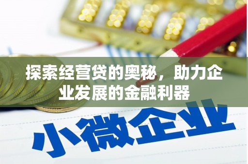 秦淮探索经营贷的奥秘，助力企业发展的金融利器