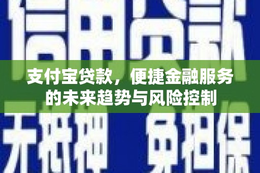 秦淮支付宝贷款，便捷金融服务的未来趋势与风险控制