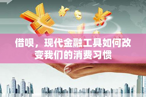 秦淮借呗，现代金融工具如何改变我们的消费习惯