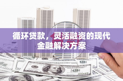 秦淮循环贷款，灵活融资的现代金融解决方案