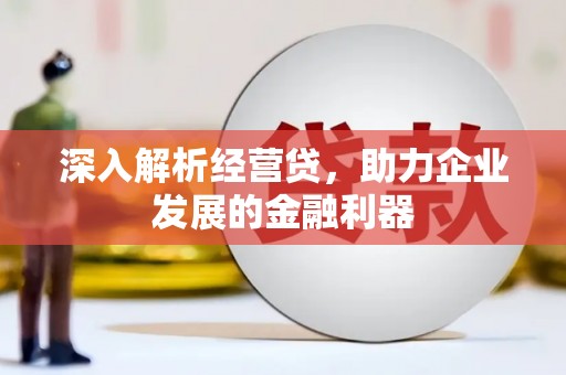 秦淮深入解析经营贷，助力企业发展的金融利器