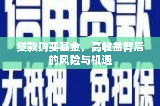 秦淮贷款购买基金，高收益背后的风险与机遇