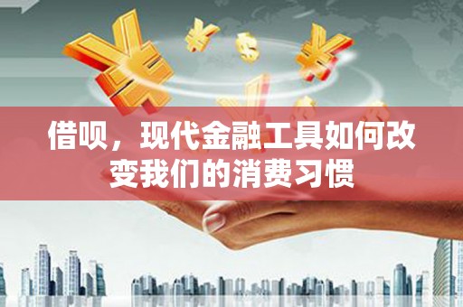 秦淮借呗，现代金融工具如何改变我们的消费习惯