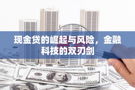 秦淮现金贷的崛起与风险，金融科技的双刃剑