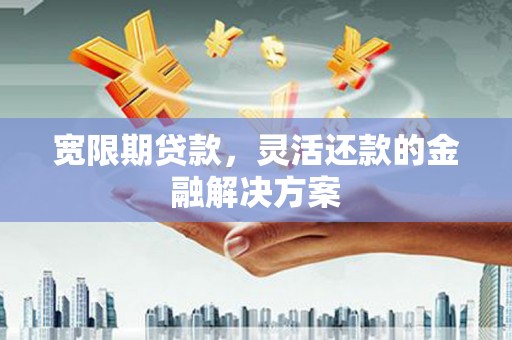 秦淮宽限期贷款，灵活还款的金融解决方案