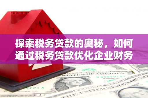 秦淮探索税务贷款的奥秘，如何通过税务贷款优化企业财务