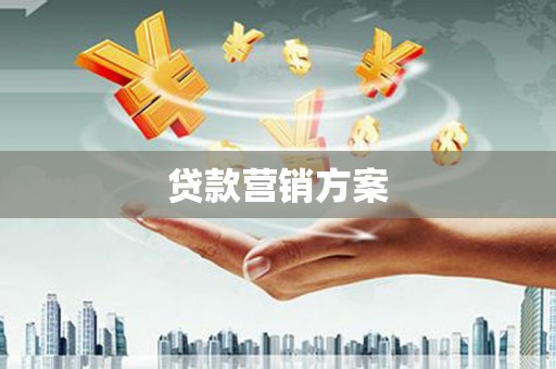 秦淮贷款营销方案