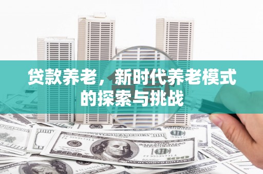 秦淮贷款养老，新时代养老模式的探索与挑战