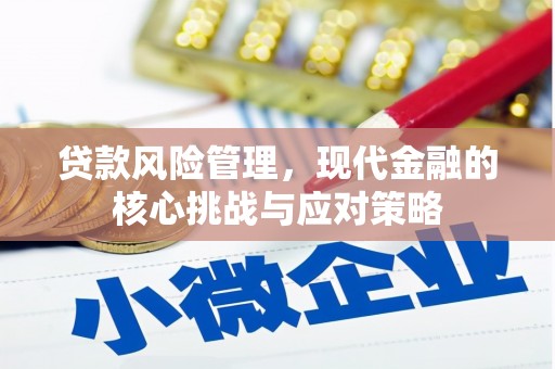 秦淮贷款风险管理，现代金融的核心挑战与应对策略