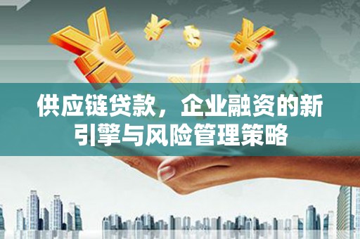 秦淮供应链贷款，企业融资的新引擎与风险管理策略