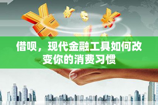 秦淮借呗，现代金融工具如何改变你的消费习惯