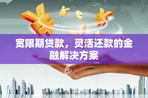 秦淮宽限期贷款，灵活还款的金融解决方案