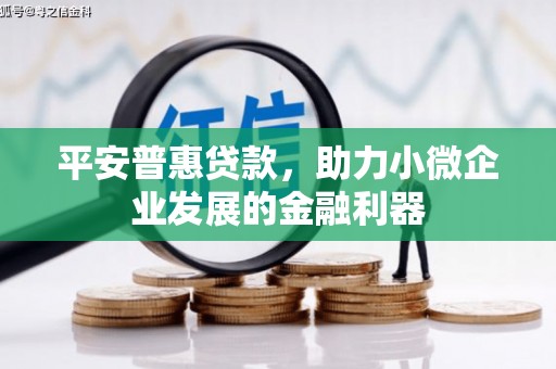 秦淮平安普惠贷款，助力小微企业发展的金融利器
