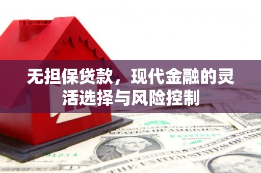 秦淮无担保贷款，现代金融的灵活选择与风险控制