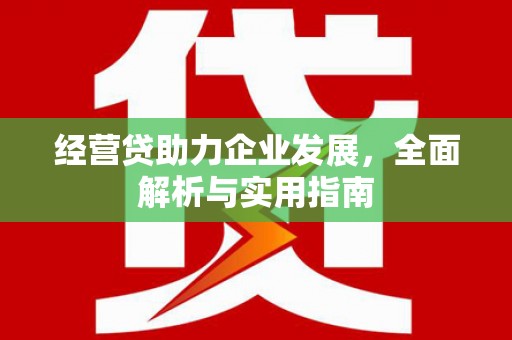 秦淮经营贷助力企业发展，全面解析与实用指南