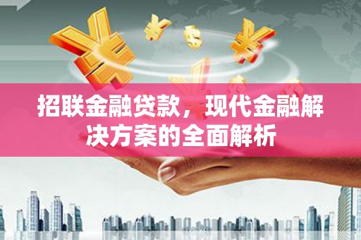 秦淮招联金融贷款，现代金融解决方案的全面解析