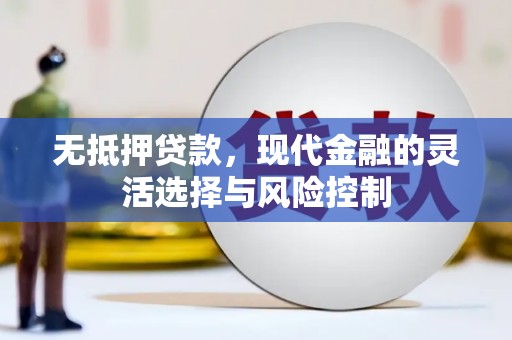 秦淮无抵押贷款，现代金融的灵活选择与风险控制