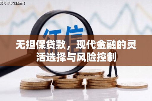 秦淮无担保贷款，现代金融的灵活选择与风险控制