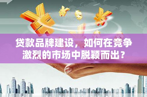 秦淮贷款品牌建设，如何在竞争激烈的市场中脱颖而出？
