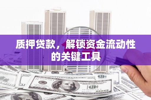 秦淮质押贷款，解锁资金流动性的关键工具