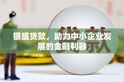 秦淮银盛贷款，助力中小企业发展的金融利器
