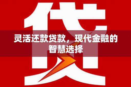 秦淮灵活还款贷款，现代金融的智慧选择