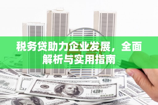 秦淮税务贷助力企业发展，全面解析与实用指南