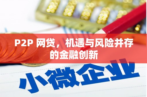 秦淮P2P 网贷，机遇与风险并存的金融创新