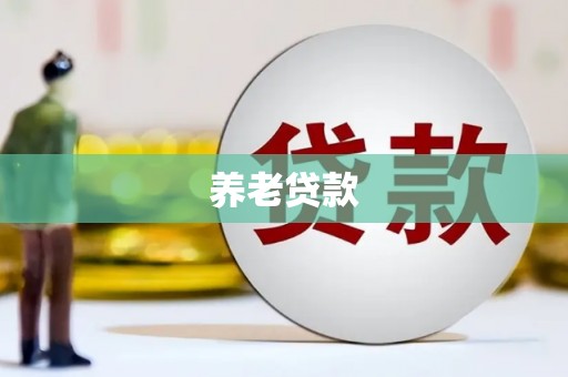 秦淮养老贷款