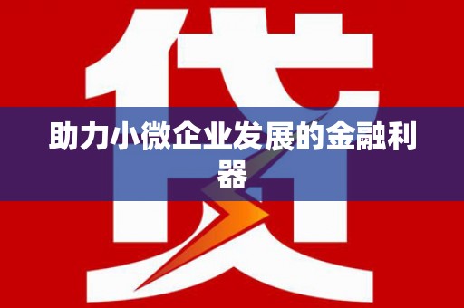 秦淮助力小微企业发展的金融利器