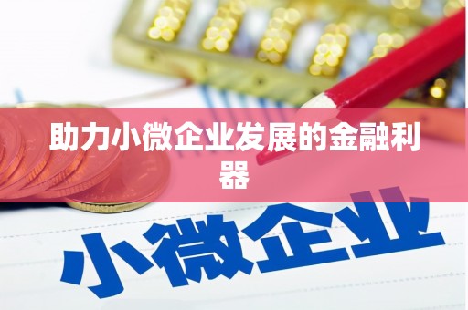 秦淮助力小微企业发展的金融利器